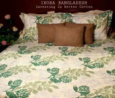 Picture of 100% Premium Potton Bedsheet Set (Includes 1 Bedsheet and 2 Pillow Covers)