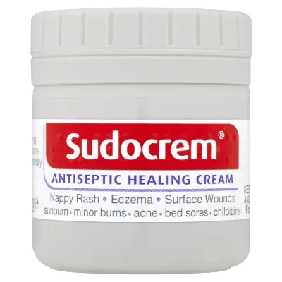 Picture of SUDOCREM Antiseptic Nappy Rash Healing Cream 125g