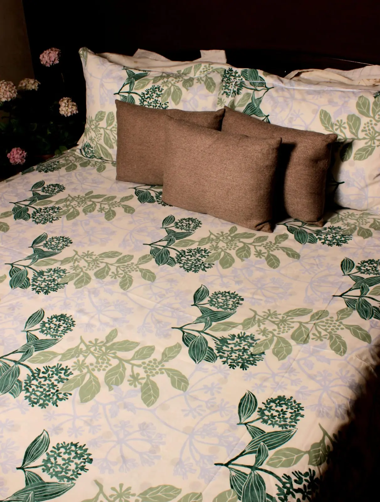 Picture of 100% Premium Potton Bedsheet Set (Includes 1 Bedsheet and 2 Pillow Covers)