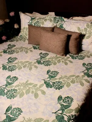 Picture of 100% Premium Potton Bedsheet Set (Includes 1 Bedsheet and 2 Pillow Covers)