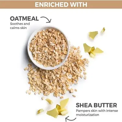 Picture of ST Ives OATMEAL & SHEA BUTTER Shower gel body wash used for Male/ female 650ml