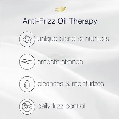 Picture of Dove Ultra Care Nourishing Oil Care Shampoo with Nutri Oild Technology for Dry & Frizzy Hair-680ml - White