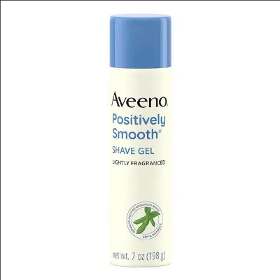 Picture of Aveeno Positively Smooth Moisturizing Shave Gel With Vitamin E- 198gm-uk