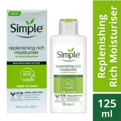 Picture of SimpLe Kind To Skin Replenishing Rich Moisturiser 125ml
