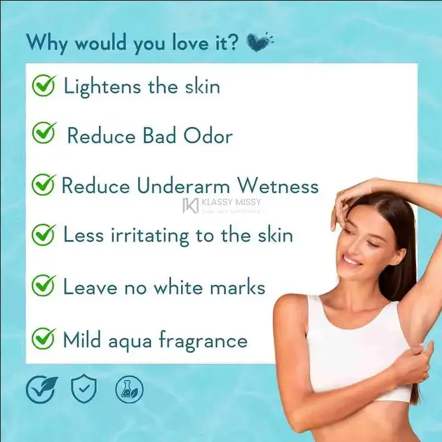 Picture of WishCare Underarm Roll On Serum with 5% AHA & 3% Kojic Acid 50ml