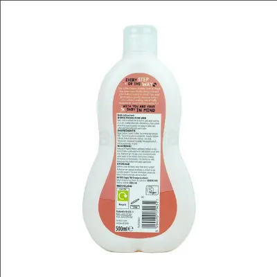 Picture of ASDA Little Angels Baby Bubble Bath & Wash 500ml