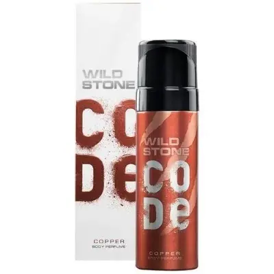 Picture of Wild Stone Code Copper Body Perfume - Refreshing & Long-Lasting Fragrance, For Men, 120 ml Perfume Fragrance Scent