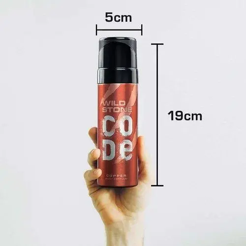 Picture of Wild Stone Code Copper Body Perfume - Refreshing & Long-Lasting Fragrance, For Men, 120 ml Perfume Fragrance Scent
