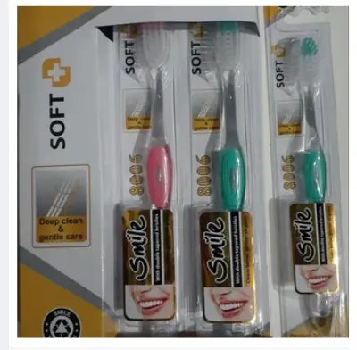 Picture of Matador Smile soft Toothbrush Multicolor ( 12 pcs) - Multicolor