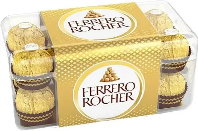 Picture of Hazelnut and Milk Chocolate Premium Box - 16pcs (200grms)