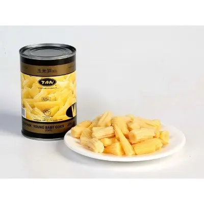 Picture of Tan  young baby corn 465g