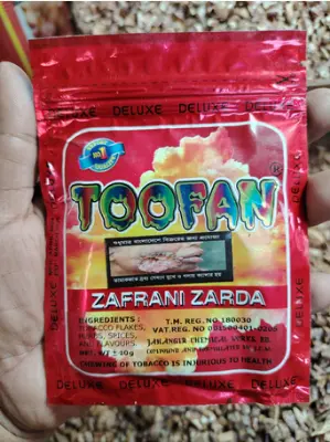 Picture of Toofan Zafrani Zarda Chewing-10g