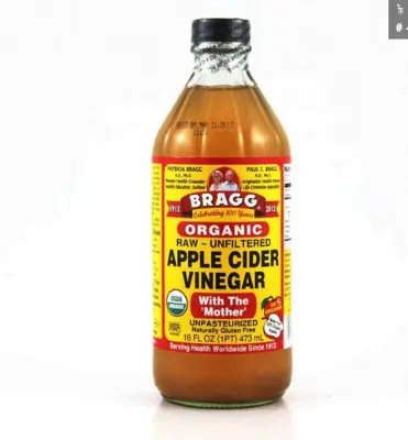 Picture of Bragg Organic Raw Unfiltered Apple Cider Vinegar With The Mother- 473 ml