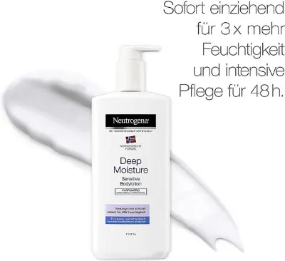Picture of Neutrogena Deep Moisture Body Lotion Dry Skin 400ml-