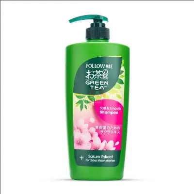 Picture of Follow Me Green Tea Soft & Smooth Shampoo 650ml