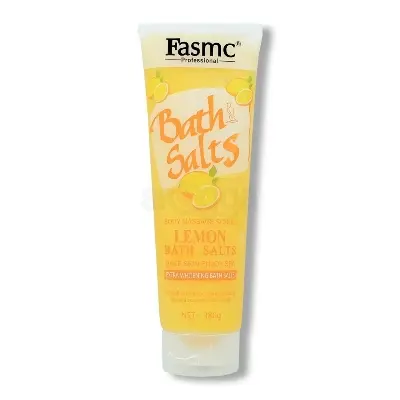 Picture of Fasmc Professional Lemon Bath Salts Body Massage Scrub with Extra Brightening Bath Salts - Multicolor
