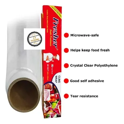 Picture of Fresher Plastic Stretch Standard Cling Wrap - Multicolor