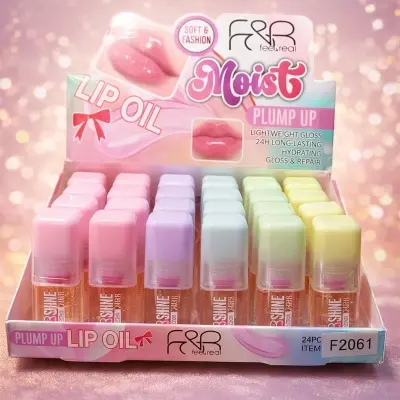 Picture of F&R lip oil moisturizer pack of 6 pcs