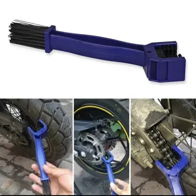 Picture of Bicycle Motorcycle Bike Chain Cleaner Dirt Remover Cleaning Brush