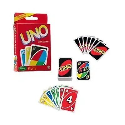 Picture of UNO Card Game Play For Childrens - Multicolor