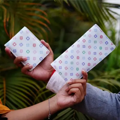 Picture of Stylish Design Wallet and Long Wallet For Men & Women New