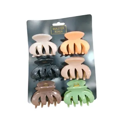 Picture of Super Quality Multicolour stylish Hair Clutcher for girls and women, Kakra, 1pcs