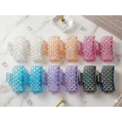 Picture of Super Quality Multicolour stylish Hair Clutcher for girls and women, Kakra, 1pcs