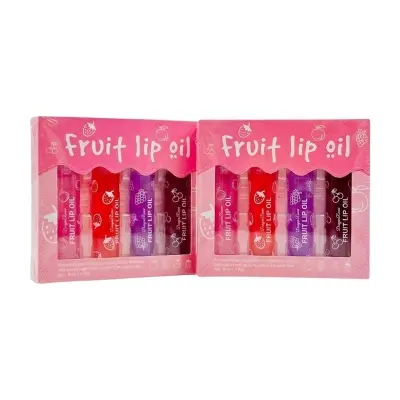 Picture of 4 PCS Fruit-Flavored Lip Gloss, Fresh Lip Glaze,Transparent Colorless Moisturizing Lip Lotion, Lip Oil Liquid Lipstick,Can Keep Your Lips Moisturized And Plumper For A Long Time Lip Care