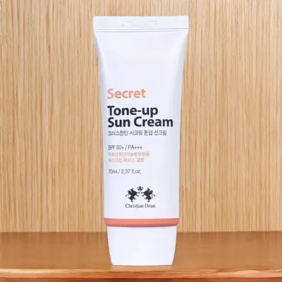 Picture of Christian Dean Secret Tone-Up Sun Cream with SPF50+ - 70ml