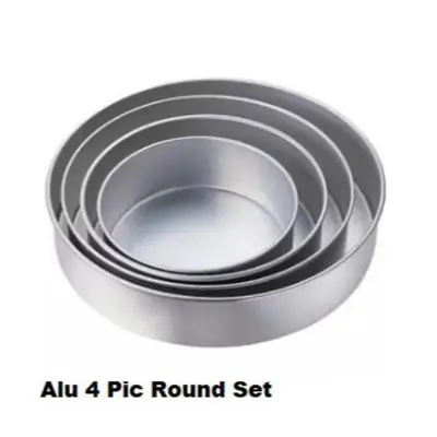 Picture of Round Cake Mold - 4 Pieces Set 1Pound, 2Pound, 3Pound and 4Pound