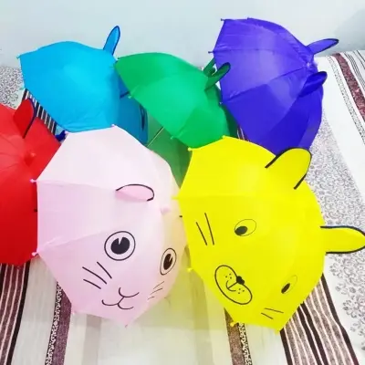 Picture of Colorful 10 Shik Baby Umbrella Rain For Kids