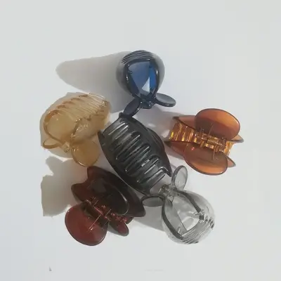 Picture of Printed Crescent Hair kakra For Girls 6 pcs