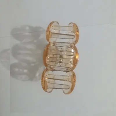 Picture of Fashionable Hair Clip Hair Kakra Thin Hair Tortoise Hair Styling Clip For Girls