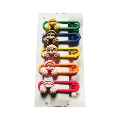 Picture of Cute 5 Cartoon clips for Girls Hair Styles