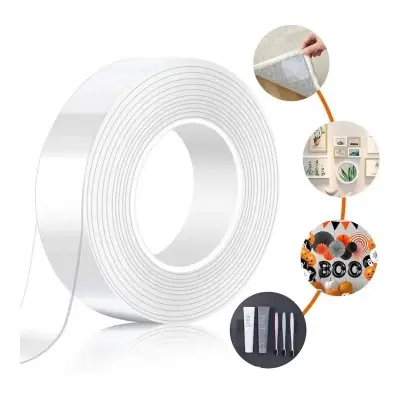 Picture of Ever Green Transparent Glitter Double Sided Nano Mounting Tape 30mm*3m - 1pcs