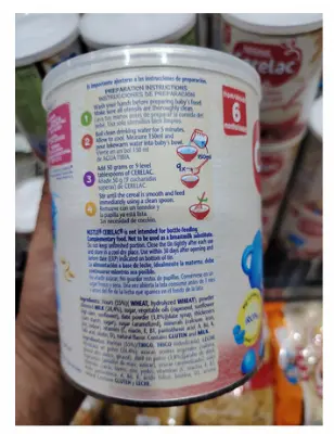 Picture of CERELAC WHEAT & DATES TRIGO & DATIL 400Ggm (spain)