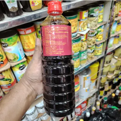 Picture of SoyKing Soy Sauce 1 LTR Bottle Packaged Food Seasoning for Cooking