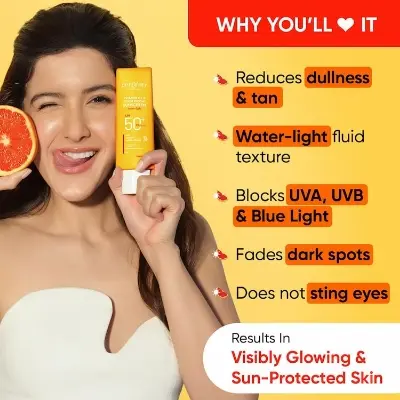 Picture of Dot & Key Vitamin C+E Super Bright Sunscreen SPF50+ PA+++~80 gm - Orange
