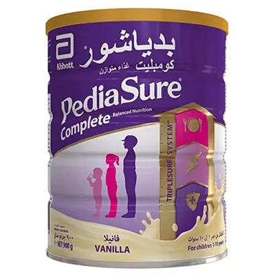Picture of Pediasure Complete Vanilla Baby Milk Powder - 1 to 10 Years - 850g (Singapore) - 900