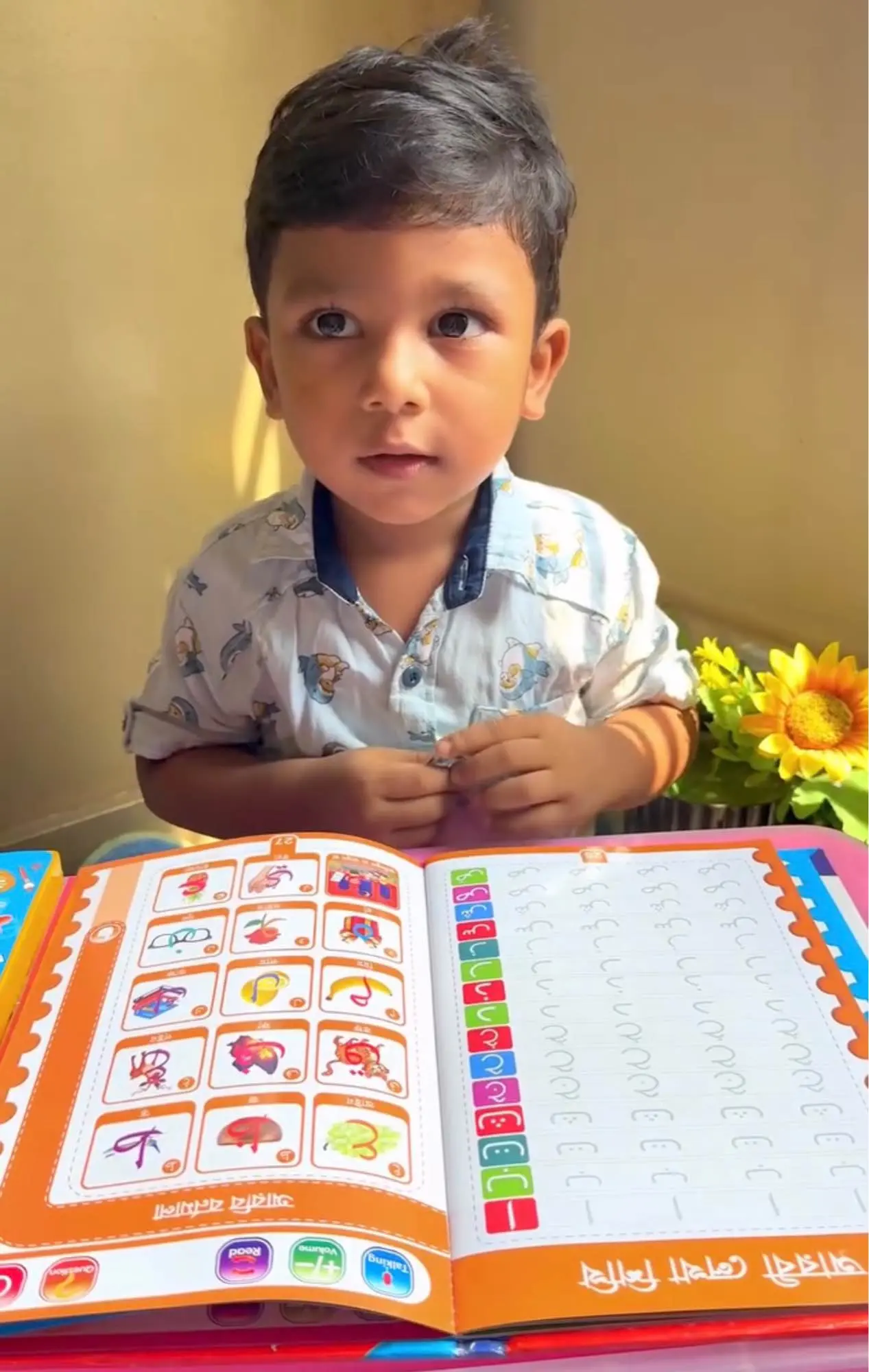 Picture of Rechargeable Intelligence baby Book for Kids, Interesting Preschool Learning Book Bangla Version