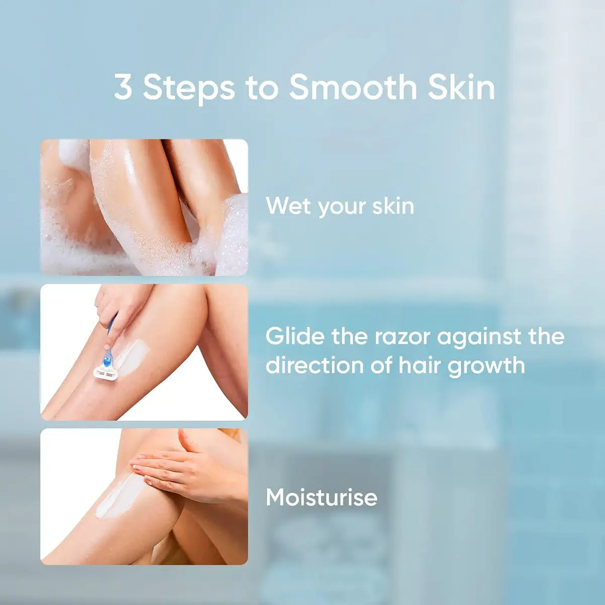Picture of Gillette Venus Hair Removal Razor Blades (4 pieces) for Women – (Aloe Vera Glidestrip) - Multicolor