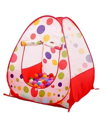 Picture of Baby Tent Play House for Kids With 50 pcs plastic balls - Multicolor