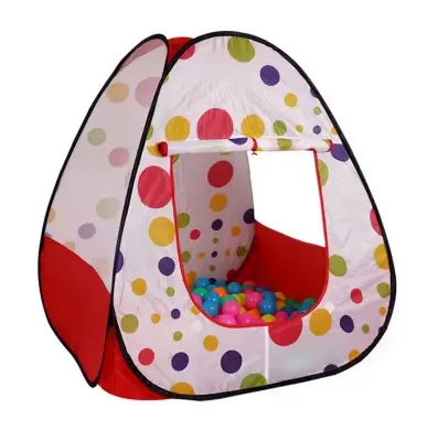 Picture of Baby Tent Play House for Kids With 50 pcs plastic balls - Multicolor