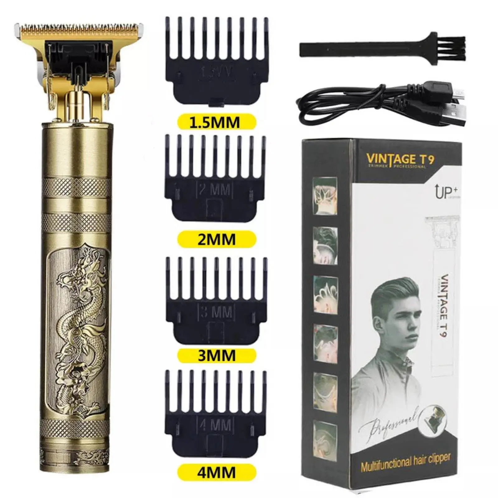 Picture of Vintage T9 trimmer Electric Professional Hair Clipper Vintage T9 Hair Cutting Machine Trimmer for Men