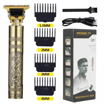 Picture of Vintage T9 trimmer Electric Professional Hair Clipper Vintage T9 Hair Cutting Machine Trimmer for Men