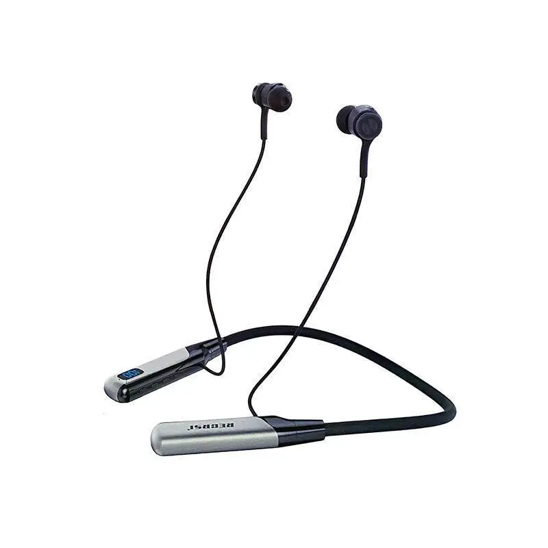 Picture of Recrsi Wireless Neckband Bluetooth Earphone RE-NY060 চার্জ ব্যাক আপ ২০০ ঘন্টা।