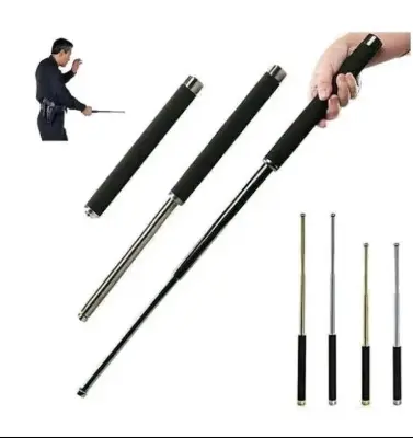 Picture of 26 Inches Portable Stainless Steel Stick Camping, Hiking, Outdoor Tool - Multicolor