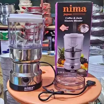 Picture of Nima Electric 2 in 1 Blender and Grinder Offers Convenient and Versatile Blending and Grinding Functions - Multicolor