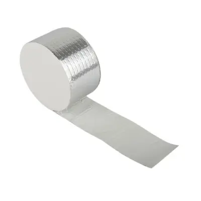 Picture of High Temperature Resistance Waterproof Tape Aluminum Foil Thicken Butyl Tape Wall Crack Roof Duct Repair Adhesive Tape