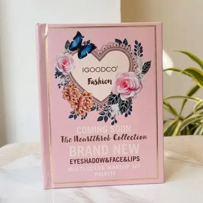 Picture of 𝐈𝐆𝐎𝐎𝐃𝐂𝐎 𝐅𝐚𝐬𝐡𝐢𝐨𝐧 𝟓 𝐈𝐧 𝟏 𝐌𝐚𝐤𝐞𝐮𝐩 Eyeshadow 𝐁𝐨𝐨𝐤 𝐏𝐚𝐥𝐞𝐭𝐭𝐞